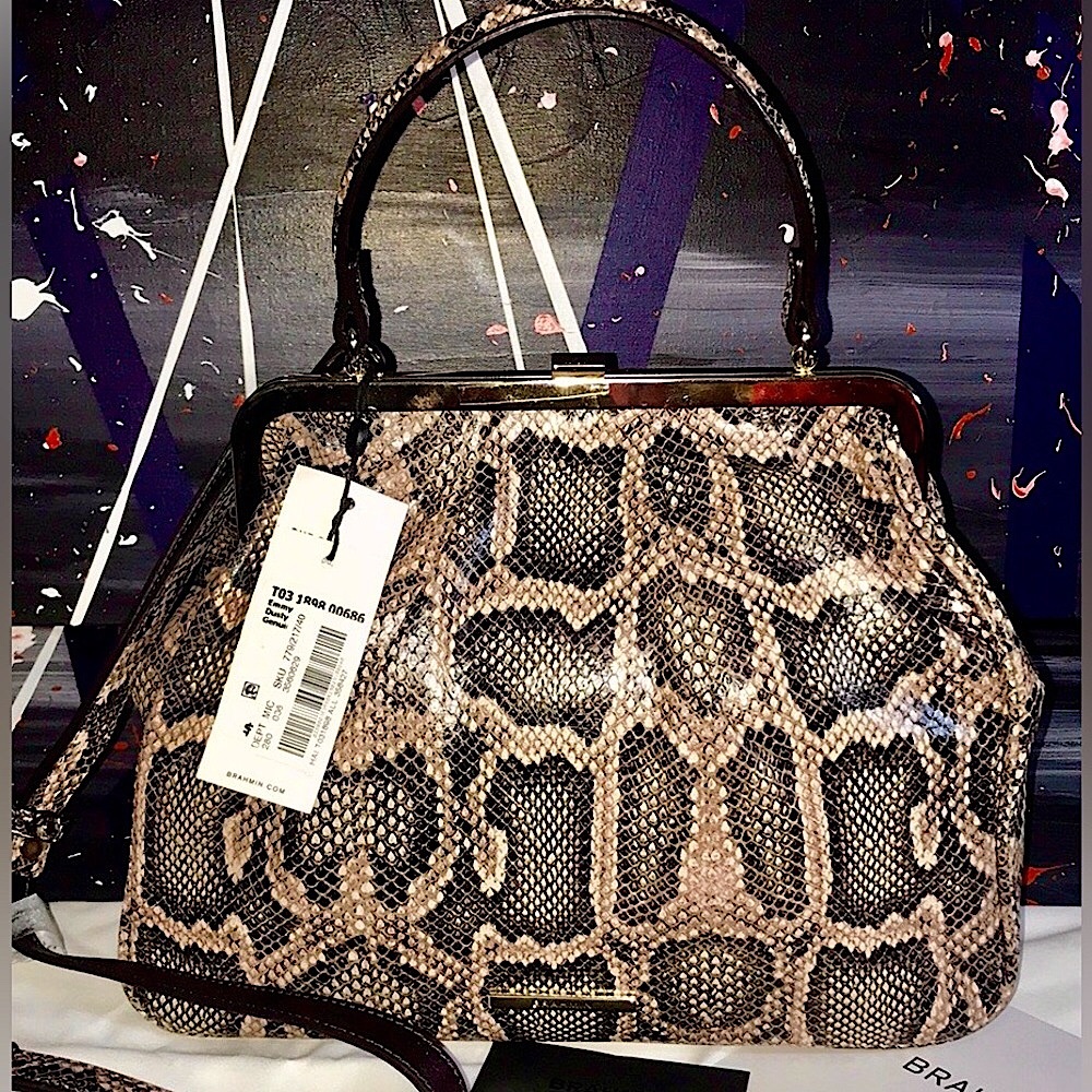 Brahmin Haiku Handbag Satchel Shoulder Bag Purse